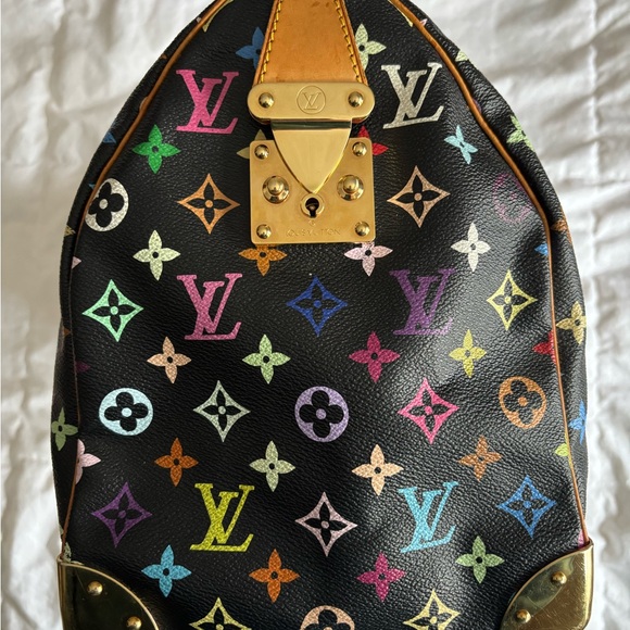 Louis Vuitton Black Monogram Keepall 45 - Picture 6 of 12